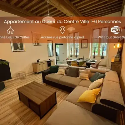 Appartement 6 personnes - Au coeur du centre ville