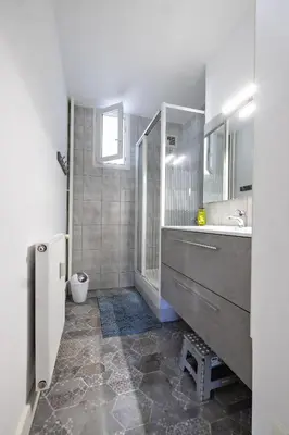 Salle de bains dans l'établissement le zentop