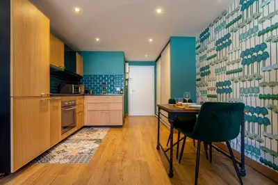 Cuisine ou kitchenette dans l'établissement 