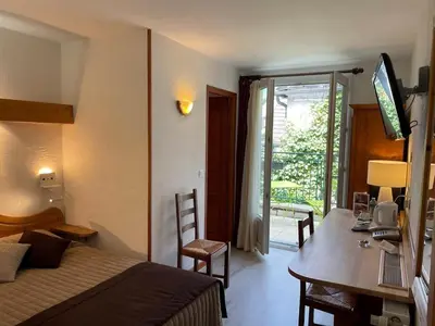 Coin salon dans l'établissement Hotel de Bourgogne