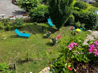 Jardin de l'établissement Gites Graines du Jura