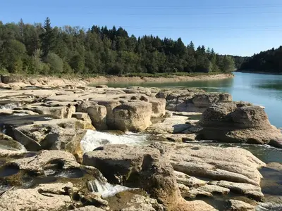 Paysage naturel près de la maison de vacances