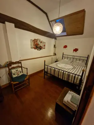 Un ou plusieurs lits dans un hébergement de l'établissement MAISON SYLVAIN