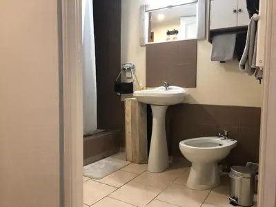 Salle de bains dans l'établissement les Quatre Vents