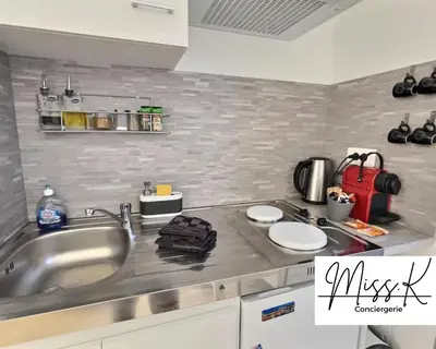 Cuisine ou kitchenette dans l'établissement 
