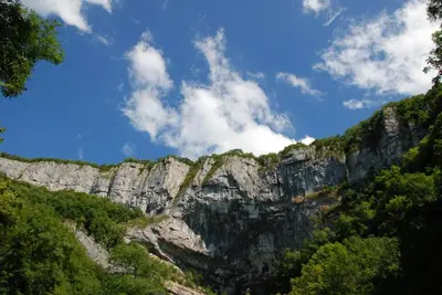 Paysage naturel près de la maison de vacances