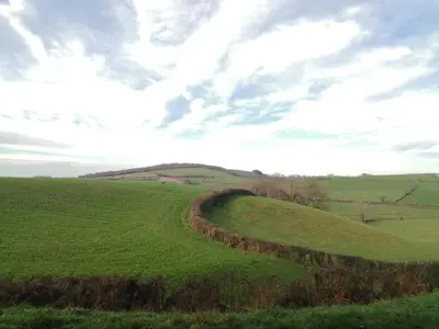 Paysage naturel près de le séjour chez l'habitant