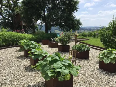 Jardin de l'établissement L'Entre-Coeur