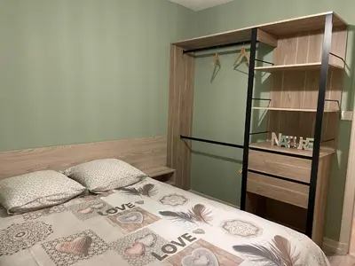 Un ou plusieurs lits dans un hébergement de l'établissement Gîte les 3 eucalyptus