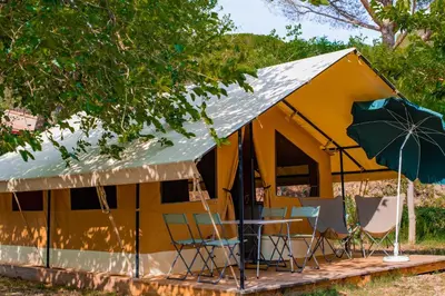 Bâtiment de le camping