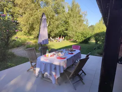 Jardin de l'établissement Chambre d'hôtes à la campagne 