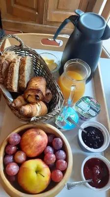 Nourriture dans le B&B/chambre d'hôtes ou à proximité