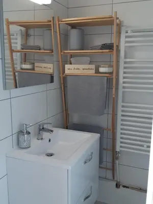 Salle de bains dans l'établissement Cosy T2 31m2 - Centre-Ville Dijon - Gare et Darcy