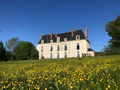 Jardin de l'établissement Château de Vaux Morvan