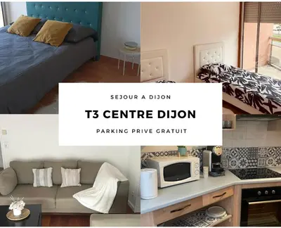 Plan de l'établissement Appartement 2 chambres avec parking privé gratuit