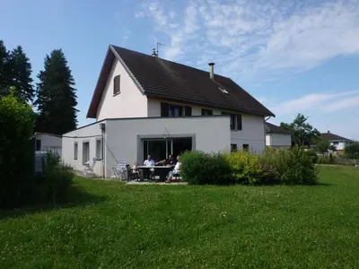 Jardin de l'établissement Chambre et table d'hôtes La Meule