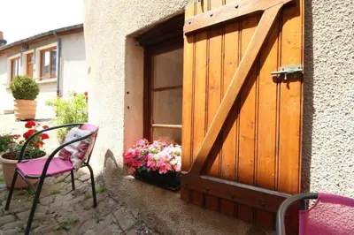 Balcon ou terrasse dans l'établissement Au coeur du Chat Perché