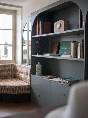 Coin salon dans l'établissement La Maison de Jacqueline
