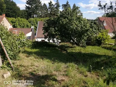 Jardin de l'établissement Studio bleu tout équipé avec wifi