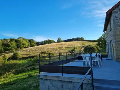 Paysage naturel près de la maison de vacances