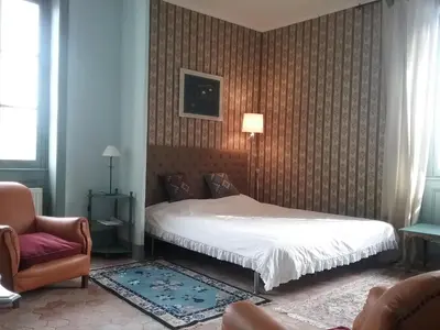 Un ou plusieurs lits dans un hébergement de l'établissement Château de Prety - Maison d'Hôtes