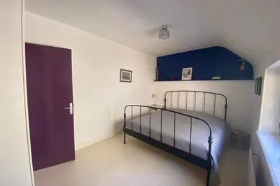Un ou plusieurs lits dans un hébergement de l'établissement Villa du Cerney - Lake des Settons