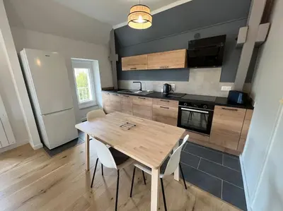 Cuisine ou kitchenette dans l'établissement Le Dolce 65m2 Centre de Dijon 4 personnes
