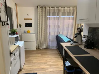 Cuisine ou kitchenette dans l'établissement My Little Home