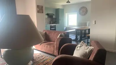 Coin salon dans l'établissement La casa