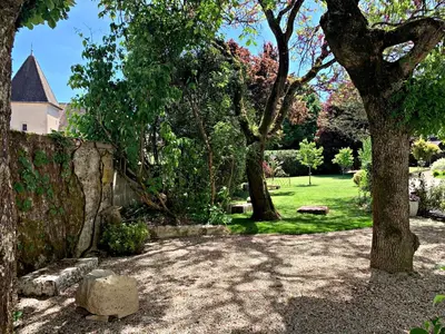 Jardin de l'établissement Le clos du marronnier