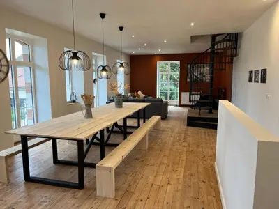 Coin salon dans l'établissement Côte-et-vins Gite du Prieuré