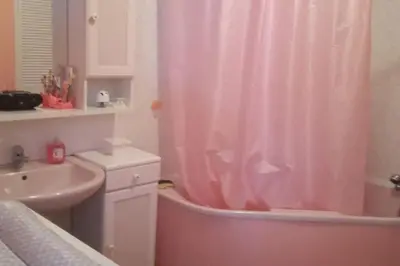 Salle de bains dans l'établissement Grande Maison de charme