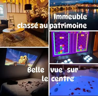 Plan de l'établissement Séjour détente au cœur de MÂCON spa,ciné,bouteille offerte