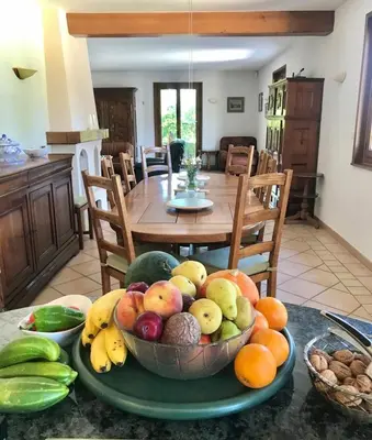 Nourriture dans la ferme ou à proximité