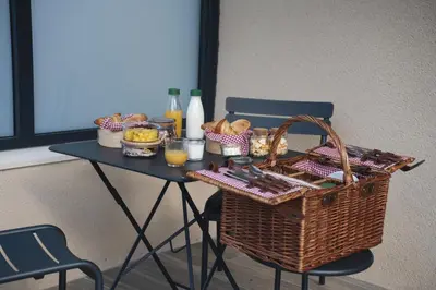 Nourriture dans la maison de vacances ou à proximité