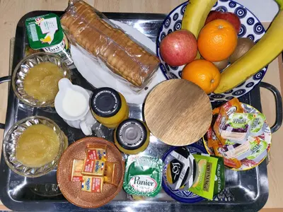 Nourriture dans la maison d'hôtes ou à proximité