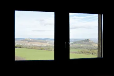 Vue générale sur la montagne ou vue sur la montagne depuis le B&B/chambre d'hôtes