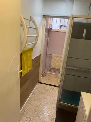 Salle de bains dans l'établissement Appartement à 2 pas de la gare