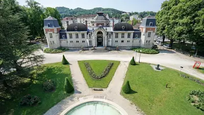 Jardin de l'établissement Appartement 2/4 pers Le Cosy