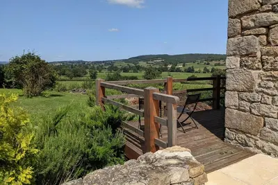 Paysage naturel près de the country house