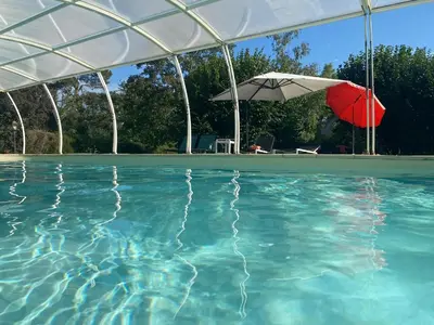 Piscine de l'établissement Gîte du Gué Maraud ou située à proximité