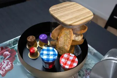 Nourriture dans l'appartement ou à proximité