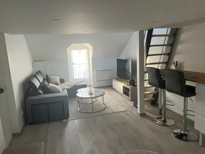 Télévision ou salle de divertissement dans l'établissement Home prestige 21