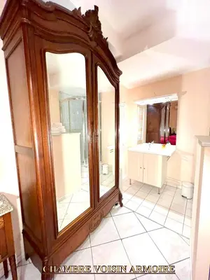 Plan de l'établissement Appartement charmant à Lacrost avec jardin privé - 60 m²
