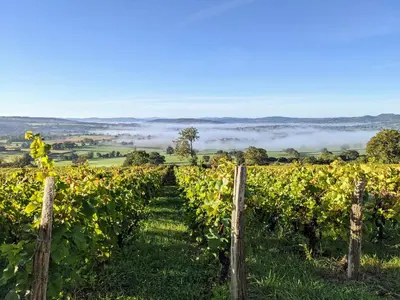 Paysage naturel près de la maison de vacances