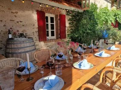Boissons dans l'établissement Spacious luxury farmhouse
