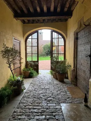 Jardin de l'établissement Maison Sainte Barbe