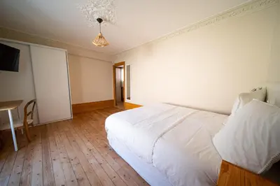 Un ou plusieurs lits dans un hébergement de l'établissement Appartement haut de gamme Centre ville