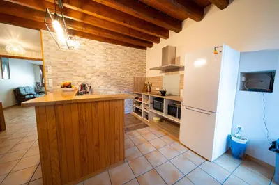 Cuisine ou kitchenette dans l'établissement Appartement haut de gamme Centre ville