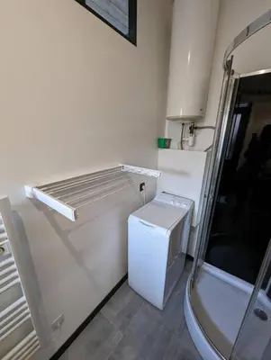 Salle de bains dans l'établissement Le Studio Pop